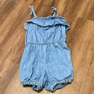 LC little co 4T denim romper